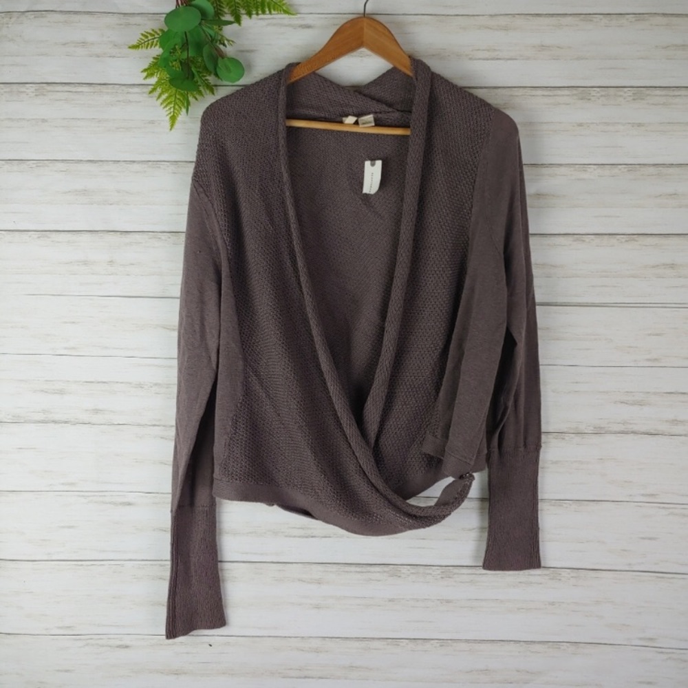 Anthropologie Moth front wrap cardigan